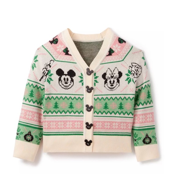 Disney Sweaters - Mickey Mouse and Friends Holiday Cardigan Sweater | Disney Store